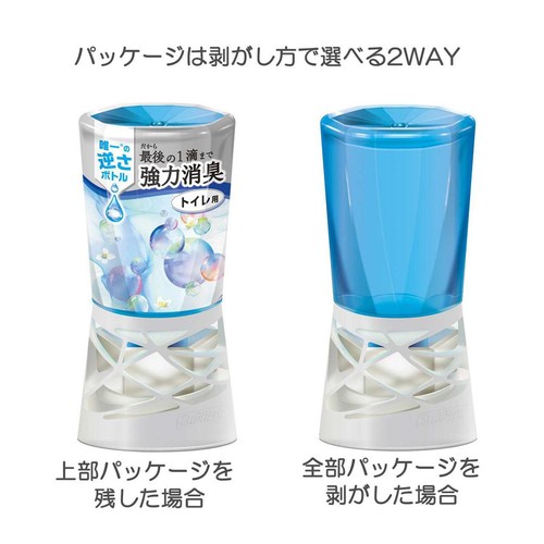 アース製薬 スッキーリ!トイレ用 さわやかなフローラルソープ 400ml