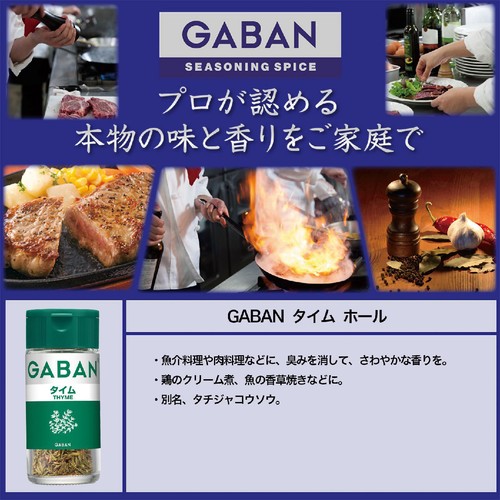 ハウス食品 GABAN ギャバン タイム ホール 7g