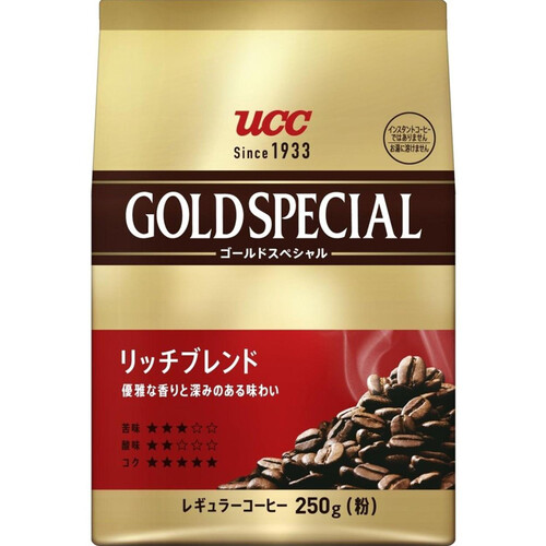 UCC ゴールドスペシャル リッチブレンド 250g（粉） | UCC公式