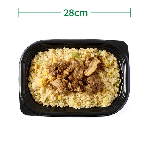 【冷蔵】クラフトデリカ 肉盛りあおり炒めチャーハン 1パック(500g)