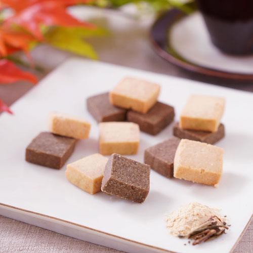 ビオクラ 米粉のクッキー 焙じ茶&きなこ 12枚(各6枚)