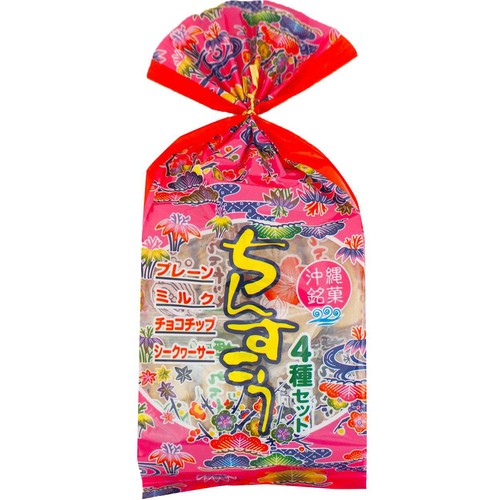仲宗根食品 ちんすこう 4種セット 2個入 x 12袋 Green Beans