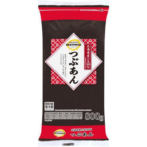 つぶあん 800g トップバリュベストプライス Green Beans | グリーン