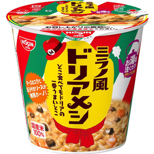 日清食品 ミラノ風ドリアメシ 100g