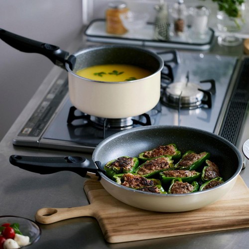 アイリスオーヤマ ダイヤモンドコートパン12点セット フライパン・なべ