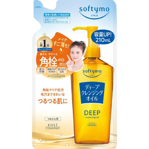 コーセーコスメポート ソフティモ ディ−プ クレンジングオイル つめかえ用 210mL