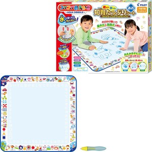 スイスイおえかき あお 遊んで学べる知育たっぷりシート おえかき