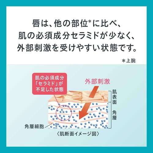 キュレル リップケアクリーム 美発色レッド 4.2g