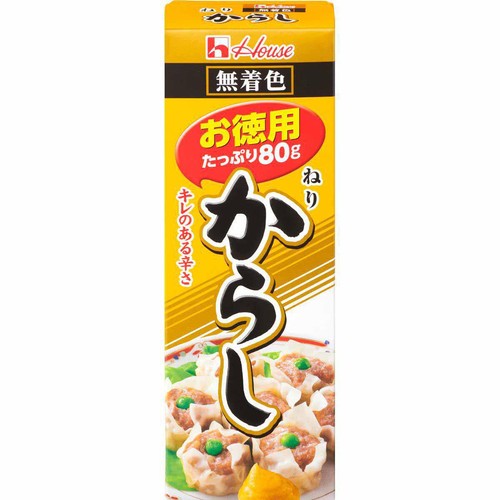ハウス食品 ねりからし 80g