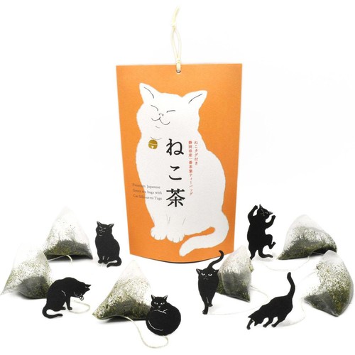 山壽杉本商店 ねこ茶 18g(3g x 6個) Green Beans | グリーンビーンズ