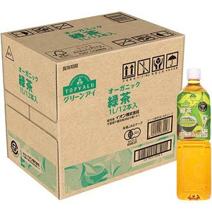 オーガニック 緑茶＜ケース＞ 1ケース 1000ml x 12本 トップバリュ