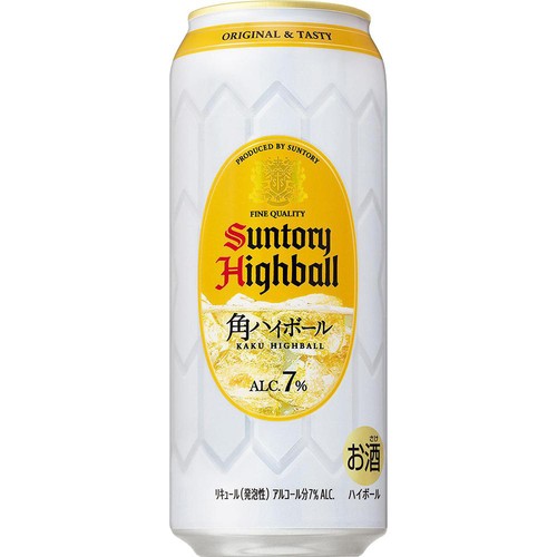7%】 サントリー 角ハイボール 1ケース 500ml x 24本 Green Beans