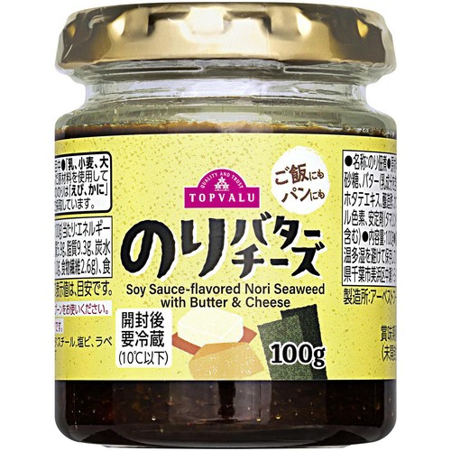 のりバターチーズ 100g トップバリュ