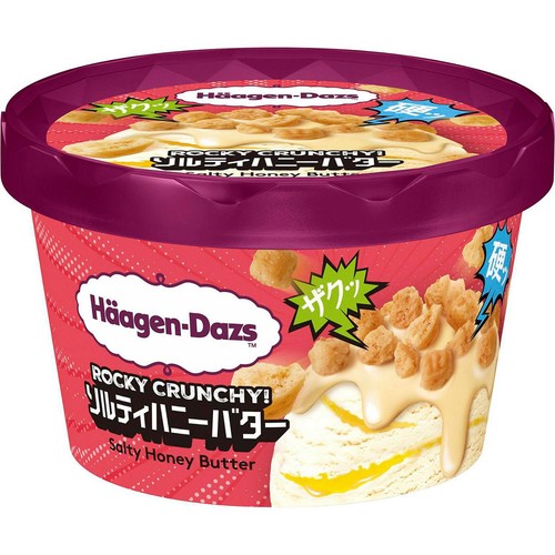ハーゲンダッツ ロッキークランチーーー! ソルティハニーバター 87ml
