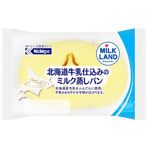 日糧製パン 北海道牛乳仕込みのミルク蒸しパン 1個 Green Beans