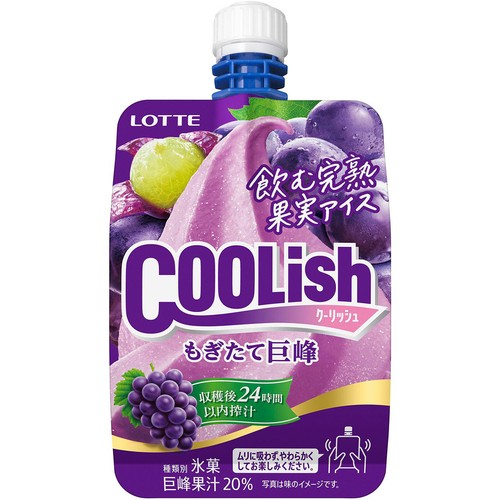 ロッテ クーリッシュ もぎたて巨峰 135ml