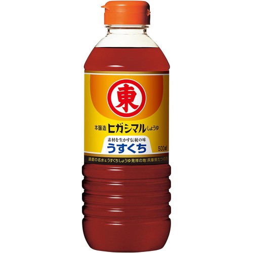 ヒガシマル醤油 うすくちしょうゆ 500ml