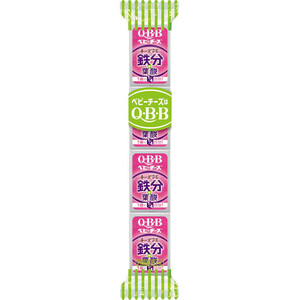 低価格で大人気の QBB チーズDE鉄分ベビーチーズ 54g Green Beans | グリーン その他