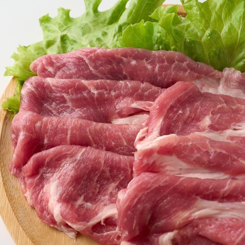 宮城県産 ナチュラルポークかたロースうす切り 170g～230g 【冷蔵】トップバリュグリーンアイナチュラル