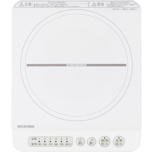 アイリスオーヤマ IHコンロ 1口 1400W IHKーT35ーW