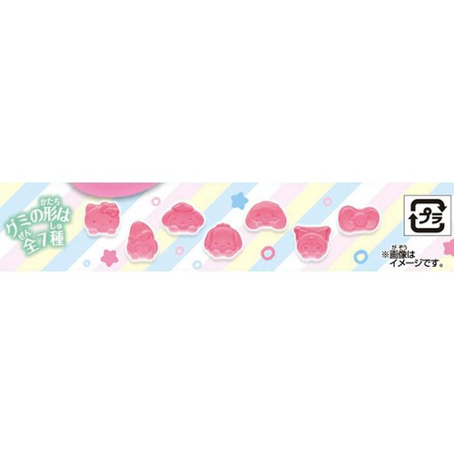 バンダイ Sanrio characters グミ in チョコ 22g