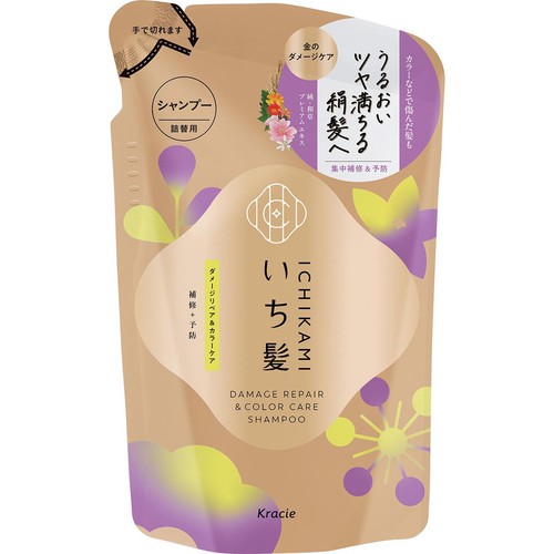 クラシエ いち髪 ダメージリペア&カラーケア シャンプー 詰替用 320mL