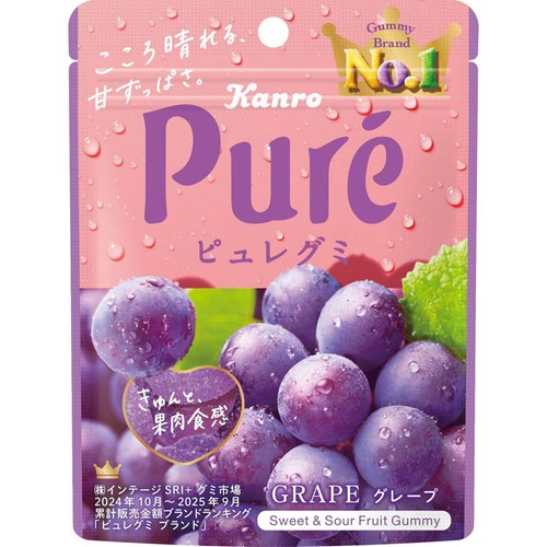 カンロ ピュレグミグレープ 56g