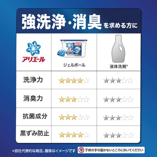 P&G アリエール ジェルボール プロ 本体 洗濯洗剤 14個入