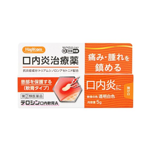 【指定第2類医薬品】◆テロシン口内軟膏A 5g