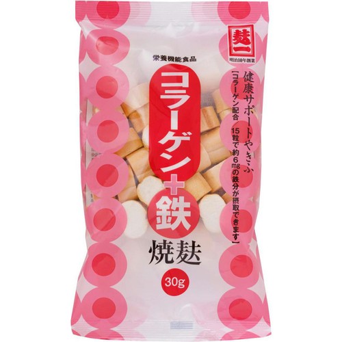 常陸屋本舗 コラーゲン + 鉄 焼麸 30g