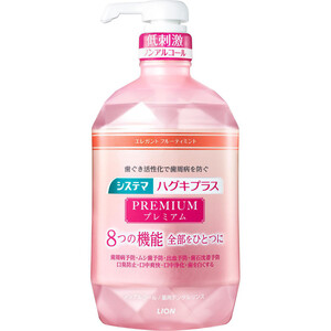 ライオン　薬用　システマ　ハグキプラス　薬用デンタルリンス　900ml　6本 ライオン」 システマハグキプラスデンタルリンス 900mL (医薬部