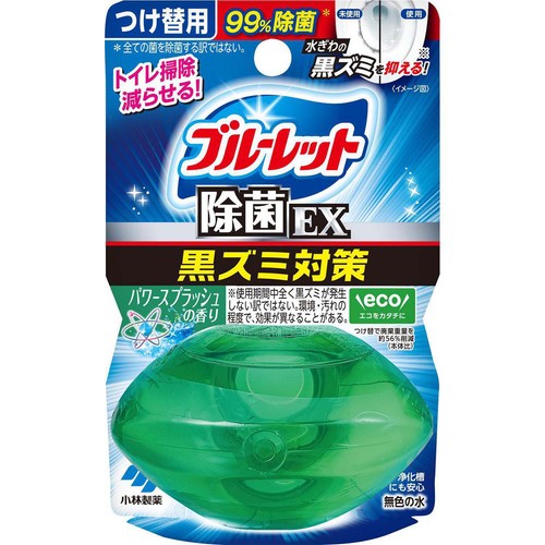 小林製薬 液体ブルーレットおくだけ 除菌EX つけ替用 パワースプラッシュ 67mL