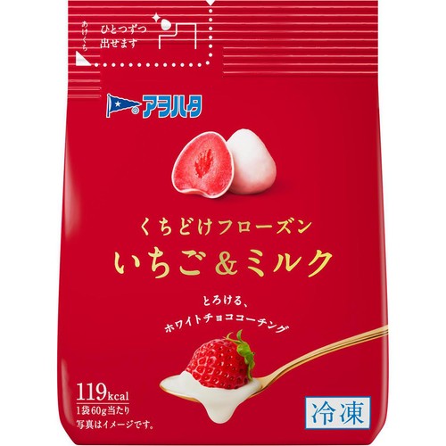 アヲハタ くちどけフローズン いちご&ミルク【冷凍】 60g