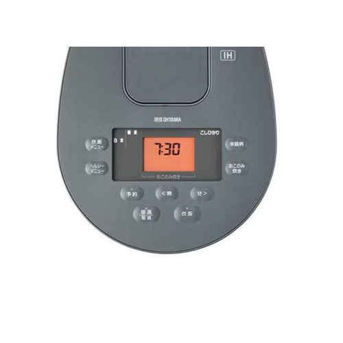 アイリスオーヤマ IHジャー炊飯器3合 銘柄炊き アッシュ RC-IL30-HA