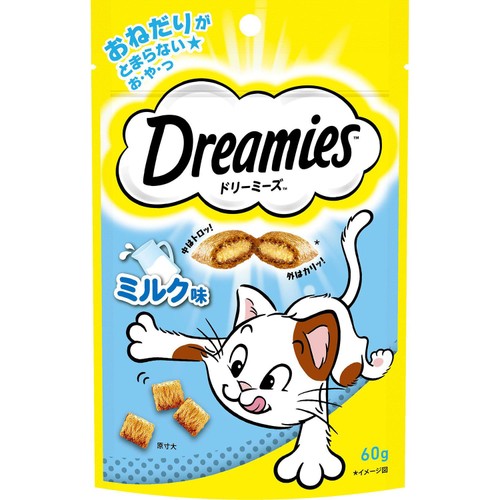 【ペット用】 マース・ジャパン ドリーミーズ ミルク味 60g