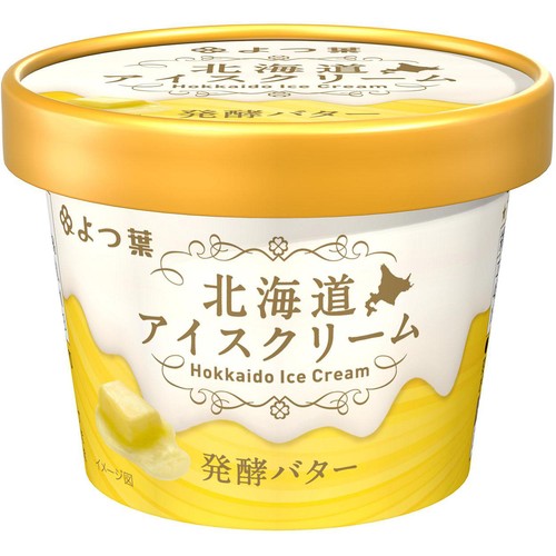 よつ葉乳業 北海道アイスクリーム発酵バター 114ml