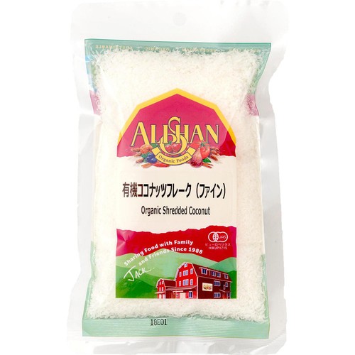 アリサン 有機ココナッツフレーク(ファイン) 100g