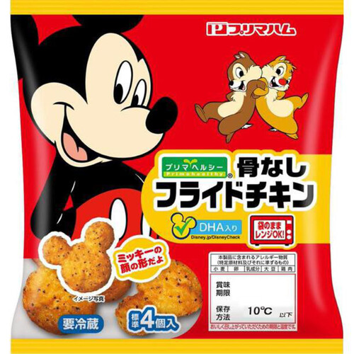 プリマハム ディズニー 骨なしフライドチキン 64g