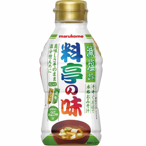 マルコメ 液みそ料亭の味減塩 430g