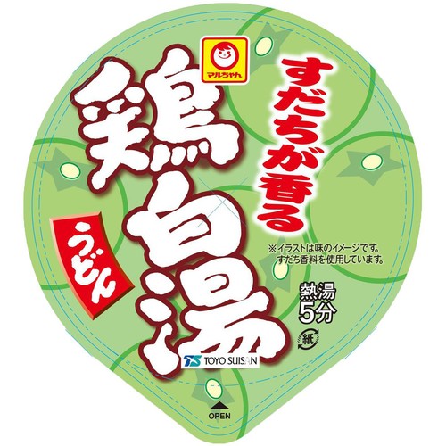 マルちゃん すだちが香る鶏白湯うどん 92g
