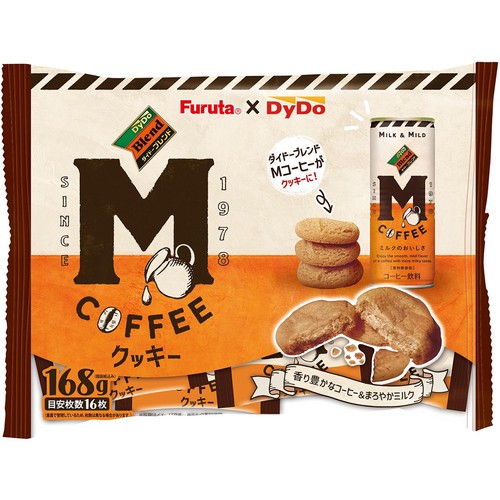 フルタ製菓 ダイドーブレンドMコーヒークッキー 168g Green Beans
