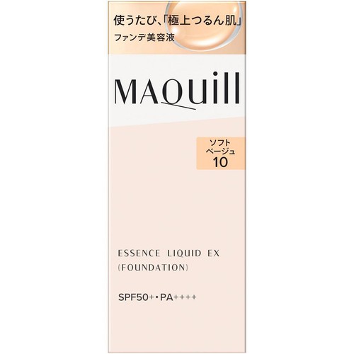 マキアージュ エッセンスリキッド EX ソフトベージュ10 ファンデーション・日中用美容液 24mL