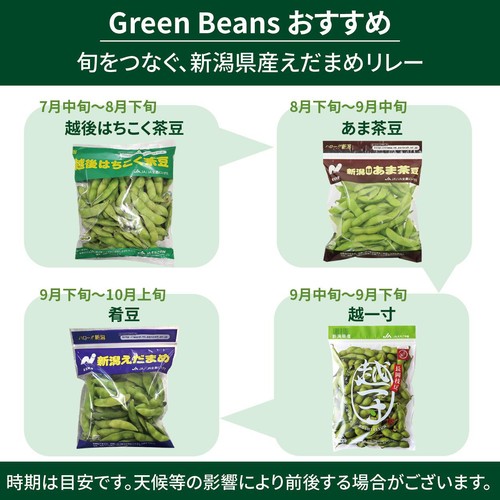新潟県産 越後はちこく茶豆 250g 1袋