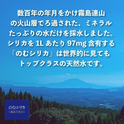 Qvuo 霧島天然水 のむシリカ 500ml Green Beans | グリーンビーンズ by
