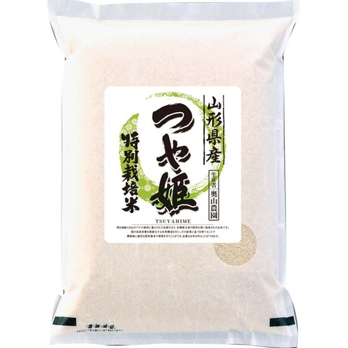 カワサキ森田屋 山形県 河北産つや姫 特別栽培米 生産者奥山農園 3kg