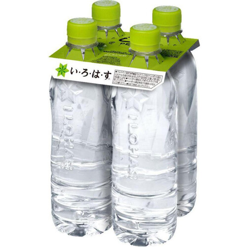 コカ・コーラ い・ろ・は・す ラベルレス4本マルチ 540ml x 4本