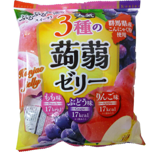モントワール 人気3種の蒟蒻ゼリー 324g Green Beans | グリーン