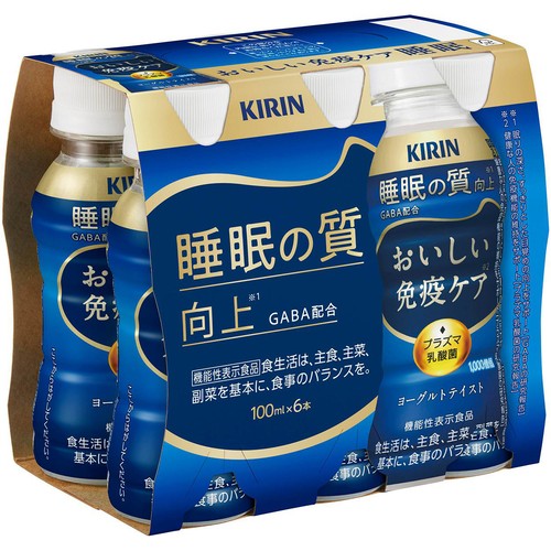 キリン おいしい免疫ケア 睡眠 100ml x 6本 Green Beans | グリーン