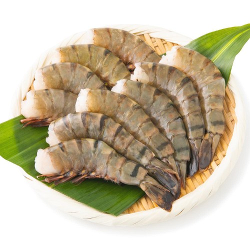 冷凍】 ブラックタイガーえび 養殖 無頭殻付 10尾（200g） Green Beans