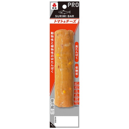 紀文食品 スリミバー プロ トマト&チーズ 1本
